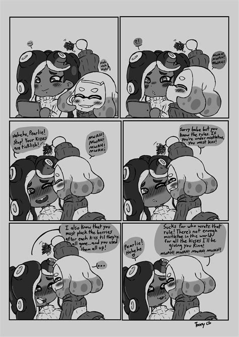 Rule 34 2girls Black And White Breasts Christmas Clothed Clothing Comic Dark Skinned Female