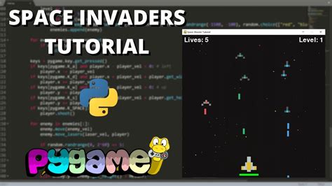 Pygame Tutorial Creating Space Invaders