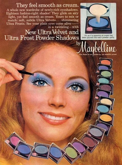 1980s Makeup Ads