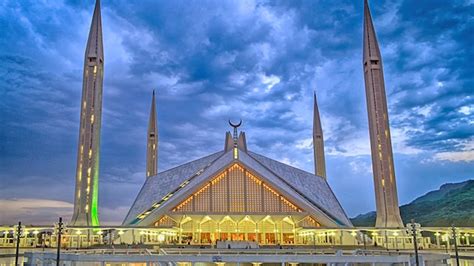 Shah Faisal Mosque Islamabad And Rawalpindi Pakistan Attractions