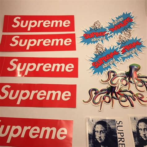 Supreme Stickers 13 Pack Grailed