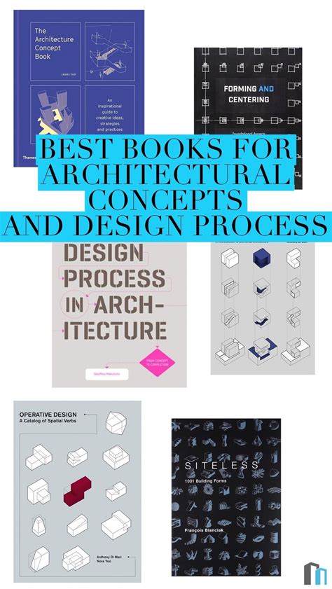 Best Books For Architectural Concepts And Design Process Architecture