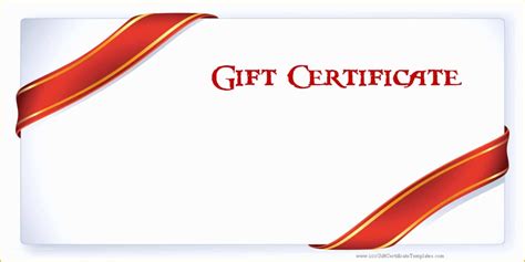 Free Customizable Gift Certificate Template Heritagechristiancollege