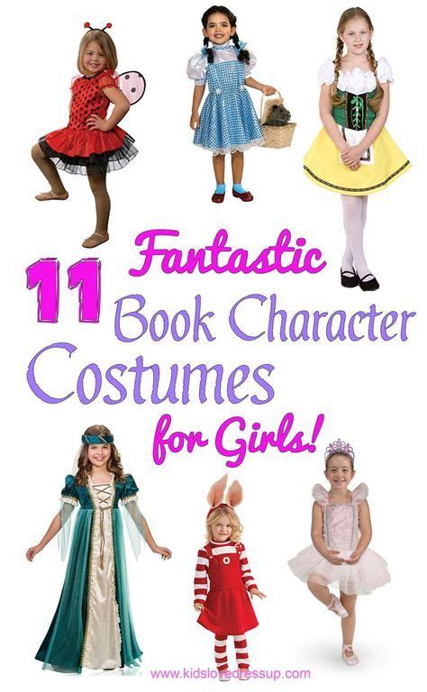 11 Fantastic Book Character Costumes For Girls That Will Be A Huge Hit