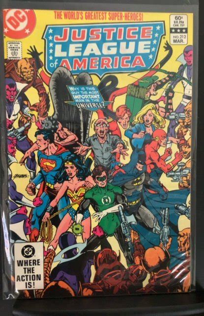 Justice League Of America 212 1983 Comic Books Bronze Age Dc