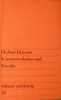 Konterrevolution und Revolte : Herbert Marcuse, R. & R. Wiggershaus ...
