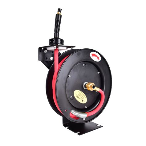 Buy Aa038 Heavy Duty Steel Air Hose Reel With 38x 25ft Retractable