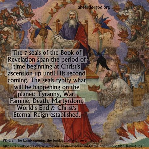The 7 Seals Of The Book Of Revelation A Heart For God
