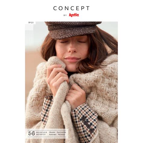 concept revista katia mujer concept nº10 lanas punto y raya
