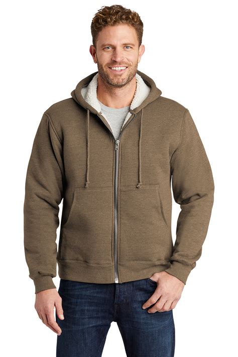 Cornerstone Heavyweight Sherpa Lined Hooded Fleece Jacket Product