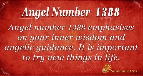 Angel Number 1388 Meaning Spiritual Connections Sunsignsorg