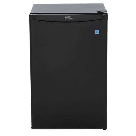 Danby 44 Cu Ft Mini Refrigerator In Black Dar044a4bdd The Home Depot