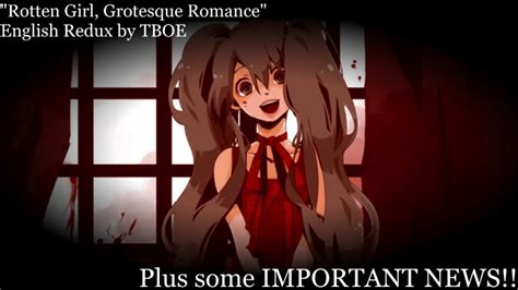 『tboe』rotten Girl Grotesque Romance Miku Hatsune English Redux