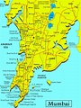 Map of Mumbai - Free Printable Maps