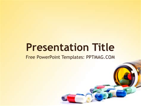 Powerpoint Template Free Pharmacy