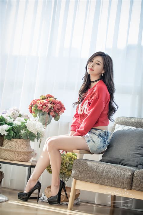 Korean Cute Sexy Pretty Han Ga Eun 20170114