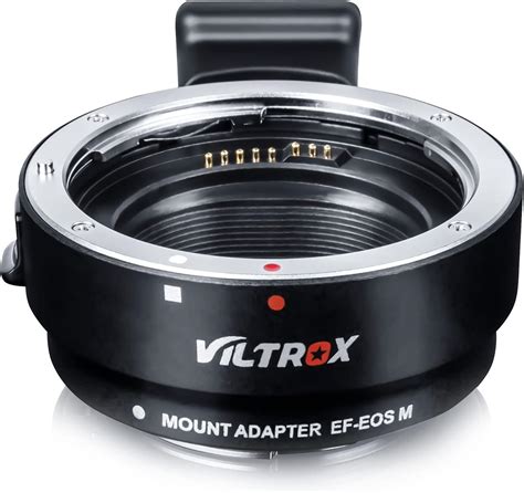 Viltrox Ef Eos M Lens Adapter Auto Focus Lens Converter Ring Compatible With Canon Ef Ef S Lens