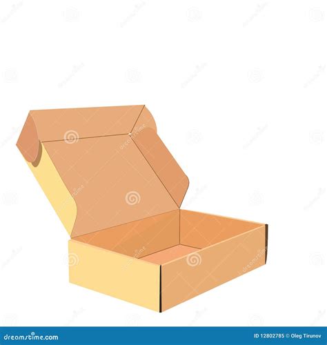 Realistic Illustration Of Box Stock Vector Illustration Of Carry