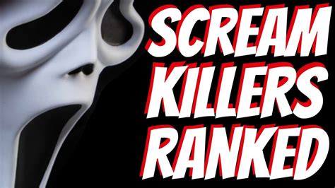 Who Is The Best Killer In The Scream Franchise Scream Killers Ranked