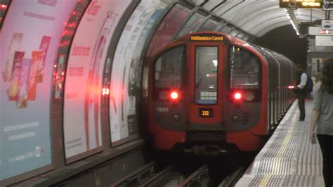 Victoria Line 2009ts 11059 Departing Vauxhall Youtube