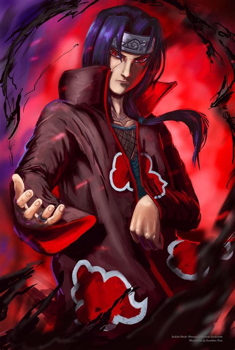 Artstation Fan Art Uchiha Itachi Jonathan Tran Uchiha Clan Itachi