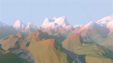 Low Poly Mountains Wallpapers 1920x1080 Mountain Wallpaper Low