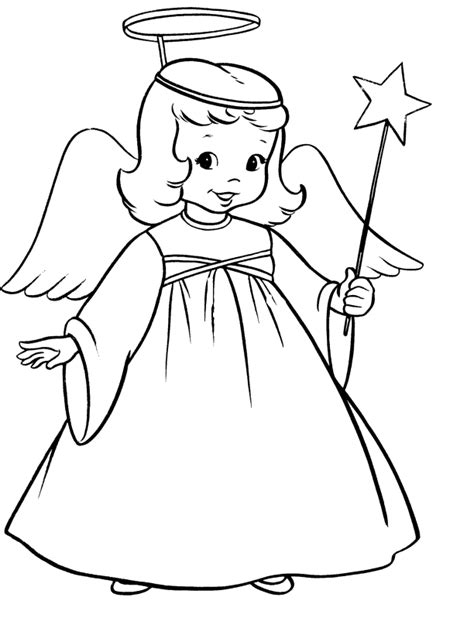 Supercoloring.com is a super fun for all ages: Angel coloring pages to download and print for free