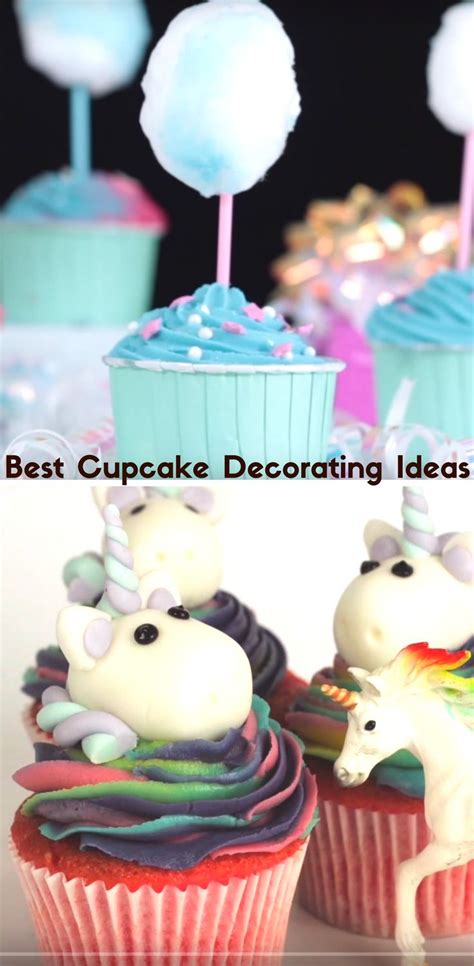 Here are some easy cupcake decorating ideas for your next kids party. Best Cupcake Decorating Ideas For Kids, FUN and Easy Cupcake Recipes #kids #cupcake #decorating ...