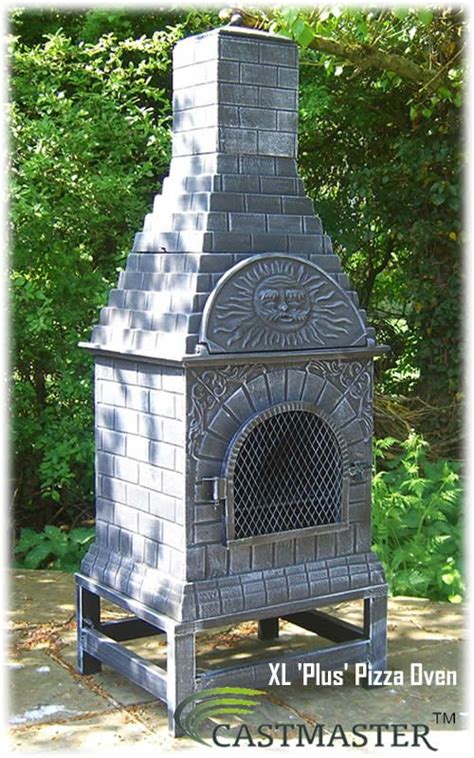 These wonderful items are constructed from different materials including cast iron, stainless steel, stone, etc. outdoor pizza ovens | CASTMASTER OUTDOOR XL PLUS PIZZA OVEN CHIMINEA CHIMENEA | eBay | Outdoor ...
