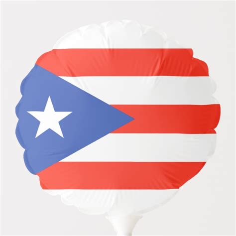 Boricua Banderas Puerto Rican Flag 4juanita Balloon Zazzle