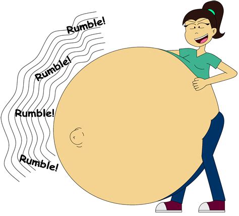 Jackies Powerful Belly Rumble By Angrysignsreal On Deviantart