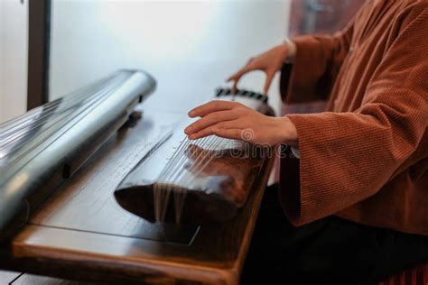 Chinese Traditional Musical Instrument Guqin Stock Photo Image Of