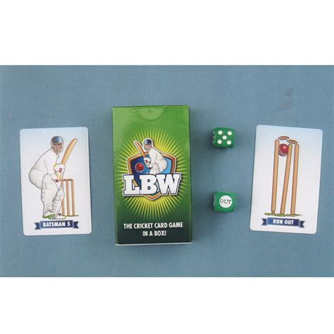 LBW Cricket Card Game : Kent Cricket Direct