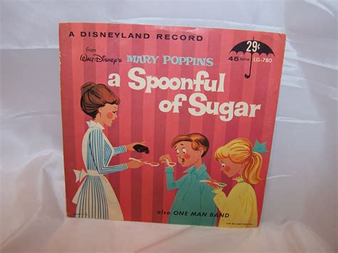 Mary Poppins A Spoonful Of Sugar Rpm Record