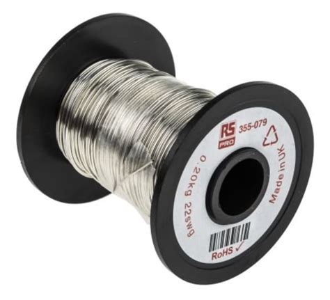 RS PRO Tinned Annealed Copper Wire 22swg 50 9m 355 079 RS Components