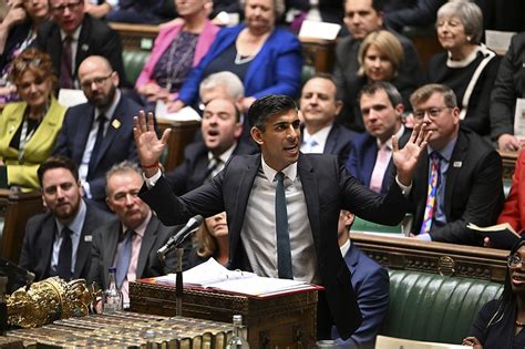 sunak makes parliament debut as prime minister axes more truss policies chattanooga times