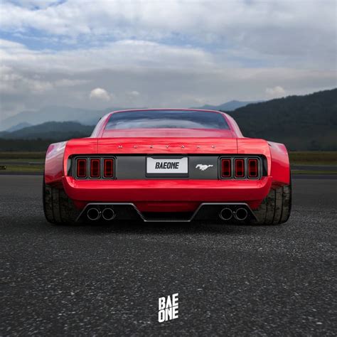 Mid Engined Ford Mustang Boss 302 Super Pony Looks Sharp Autoevolution