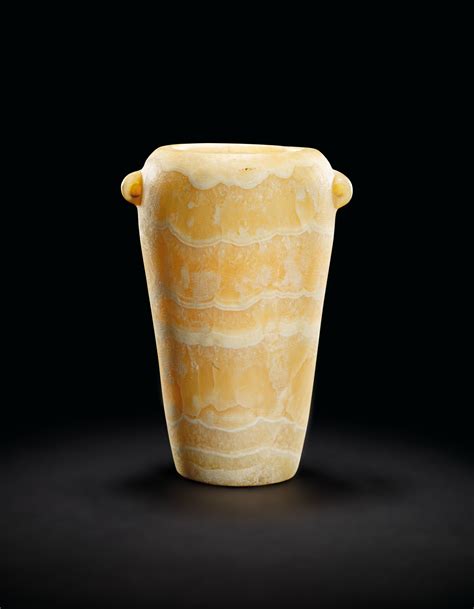 An Egyptian Alabaster Jar Middle Kingdom 11th 12th Dynasty Circa