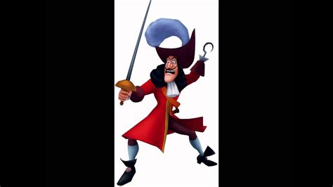 Corey Burton As Captain Hook In Kingdom Hearts Battle Quotes Youtube
