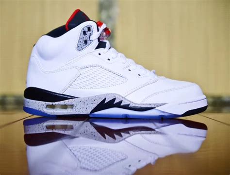 Air Jordan 5 White Cement Images Release Date Air 23 Air Jordan