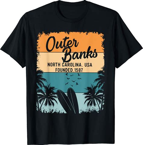 Outer Banks Shirts Men Women Kids Obx North Carolina Nc