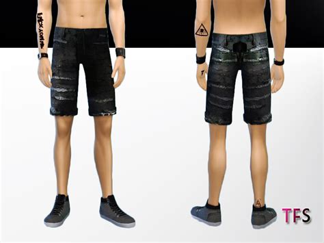 The Sims Resource Ripped Shorts