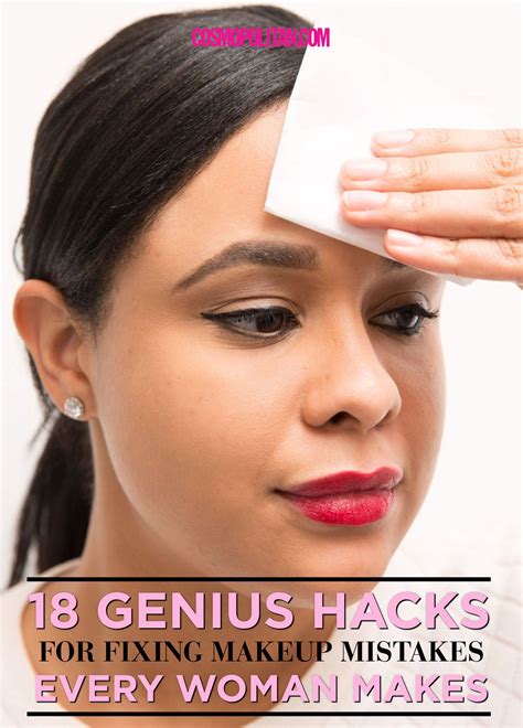 18 Genius Hacks For Fixing Makeup Mistakes Every Woman Makes Makeup