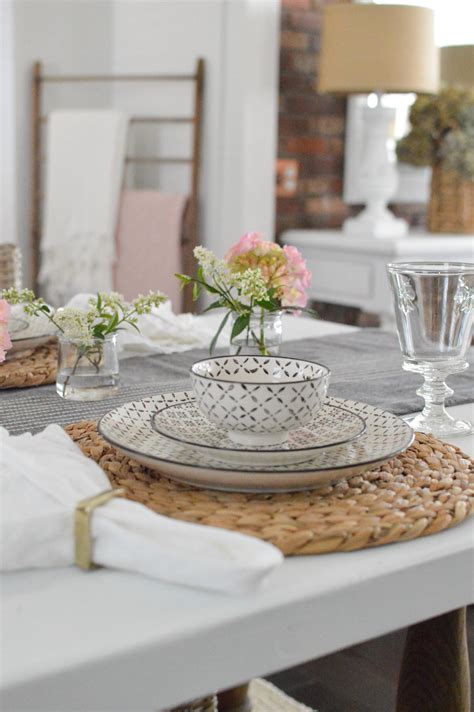 How To Style A Simple Summer Table Setting Fox Hollow Cottage