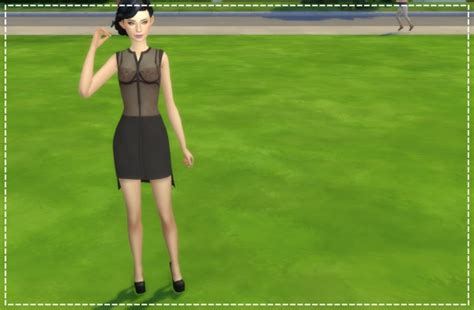 Simsworkshop Sheer Dress V2 By Annabellee25 • Sims 4 Downloads