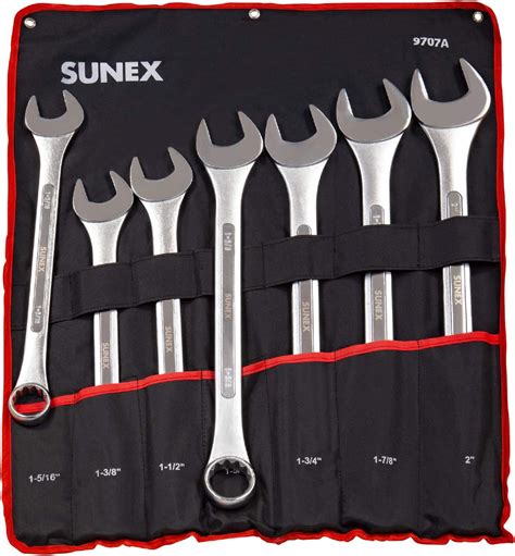 Atd 10pc Sae 12pt Jumbo Combination Wrench Set 1 516 To 2 1010