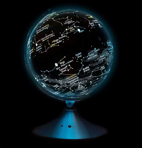 Interactive World Illuminated Globe For Kids 2 In 1 Standing