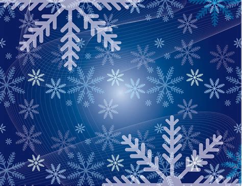 Snowflakes Background Blue Free Image On Pixabay