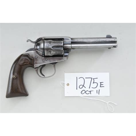 Colt Bisley Model Single Action Revolver 44 40 Caliber 4 34 Barrel