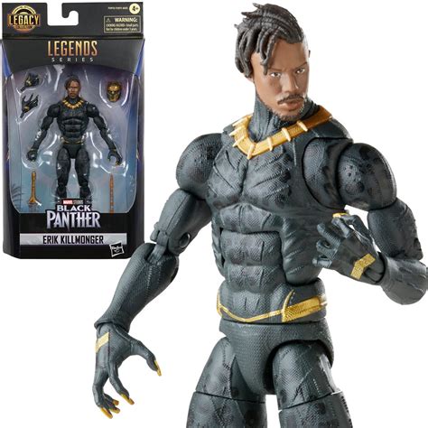 Black Panther Marvel Legends Legacy Collection Erik Killmonger 6 Inch